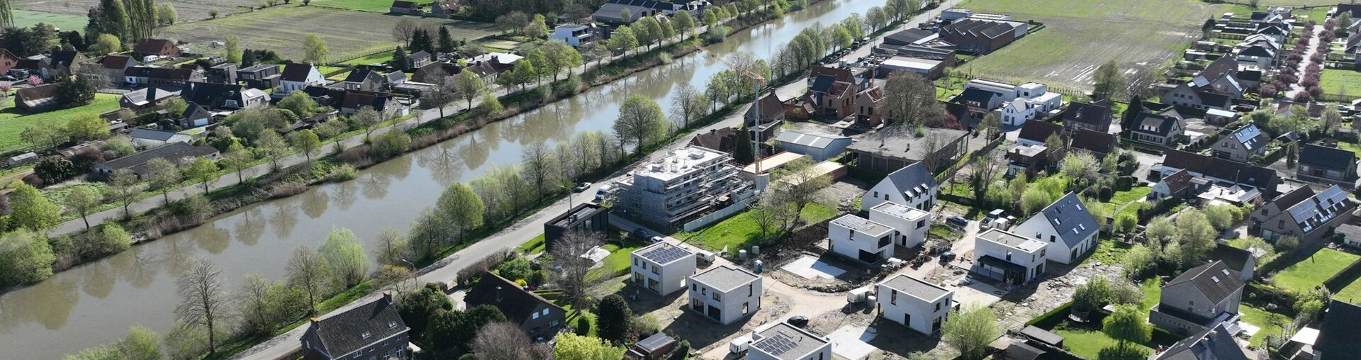 Prachtig gelegen woonproject aan het kanaal in Bellem