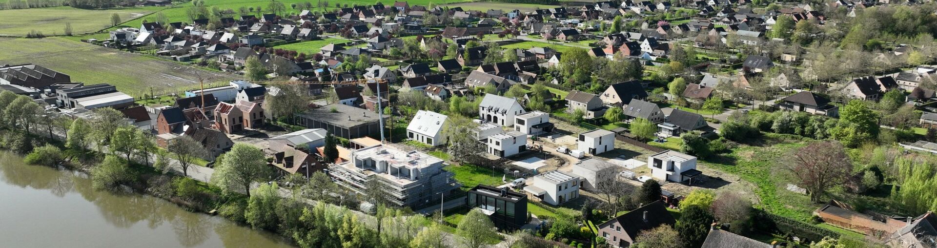 Prachtig gelegen woonproject aan het kanaal in Bellem